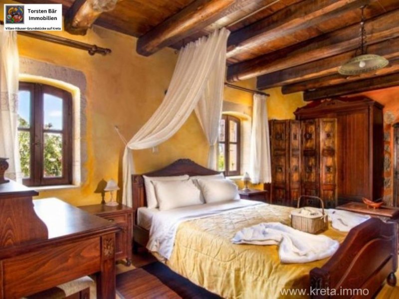 Samonas Kreta, Samonas Steinvilla "Orange Villa" 81,16m² Wfl. Pool Meerblick Haus kaufen